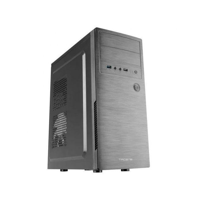 Tacens Initiox Caja Semitorre ATX, Micro ATX, Mini-ITX - Tamaño HDD 2.5", 3.5", 5.25" - USB-A 2.0, USB-A 3.0 y Audio - 1 Ventiador 120mm Instalado