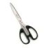 Rapesco Essential Tijeras de Acero Inoxidable 21cm - Mangos Ergonomicos - Aptas para Diestros y Zurdos - Color Negro