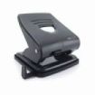 Rapesco 827 Taladro Perforador Metalico - Hasta 27 Hojas - Marcas de Formato - Sistema de Bloqueo - Color Negro