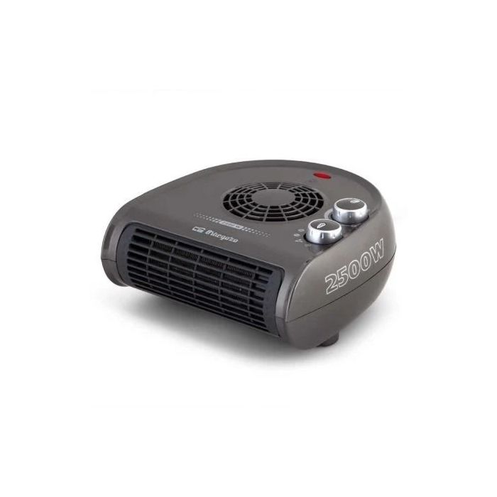 Orbegozo FH 5131 Calefactor 2500W - Termostato Regulable - Selector Rotativo de 3 Posiciones - 2 Niveles de Potencia - Funcion Ventilador