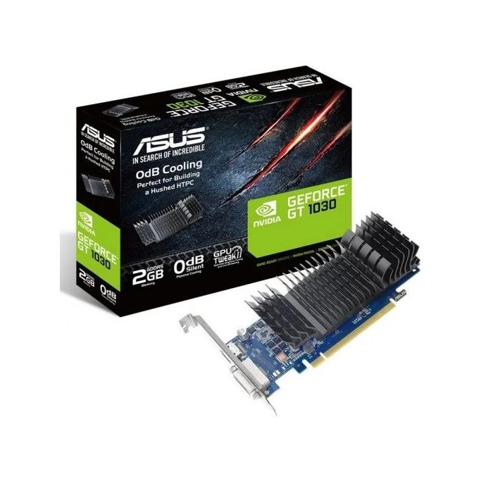 Asus GeForce GT 1030 Silent Tarjeta Grafica 2GB GDDR5 NVIDIA