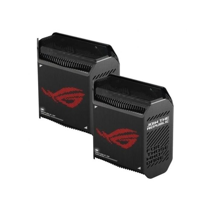 Asus ROG Rapture GT6 Pack 2 Unidades Router WiFi Mesh AX10000 Tri-Banda MU-MIMO - Color Negro