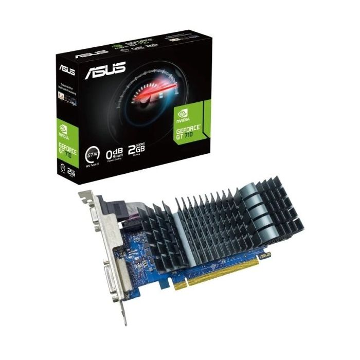 Asus GeForce GT 710 SL EVO BRK Tarjeta Grafica 2GB GDDR5