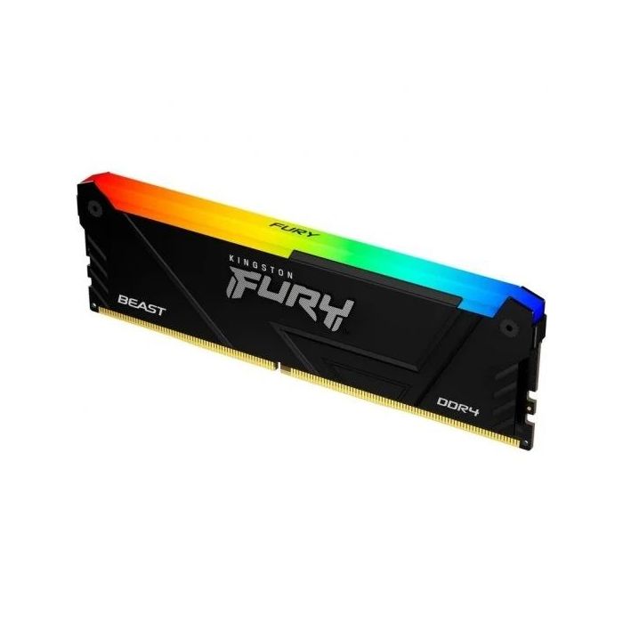 Kingston Fury Beast RGB Memoria RAM DDR4 3200MHz 32GB CL16 - Iluminacion RGB
