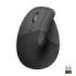 Logitech Lift Raton Vertical Bluetooth e Inalambrico USB 4000dpi - 5 Botones - Para Zurdos - Color Negro/Gris