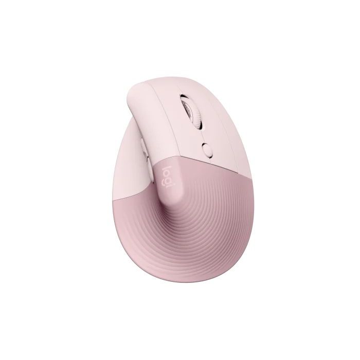Logitech Lift Raton Vertical Bluetooth e Inalambrico USB 4000dpi - 5 Botones - Uso Diestro