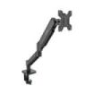 Coolbox M02 Soporte de Mesa con Brazo Articulado para Monitor Hasta 32" - Giratorio e Inclinable - Gestion de Cables - Peso Max 8kg - VESA 100x100mm - Color Negro