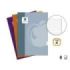 Golden Basic Pack de 10 Libretas Grapadas A5 50 Hojas 60grs Pautada 3.5 - Colores Surtidos