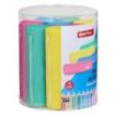 Safta Conjunto 8 Estuches - Silicona con Purpurina - Redondos - 19.5x23x19.5cm - Colores Surtidos