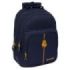 Safta Real Madrid 2ª Equipacion 24/25 Mochila - Adaptable a Carro - 2 Compartimentos - Asa de Mano - 32x42x15cm - Color Azul Marino
