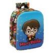 Safta Harry Potter Mochila Guarderia 3D - Asa de Mano - Compartimento Principal con Cremallera - 22x27x10cm - Color Azul