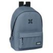 Safta Munich Basicos Mochila para Portatil 15.6" - Conector USB - 2 Compartimentos - 31x44x18cm - Color Gris