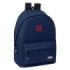 Safta Munich Basicos Mochila para Portatil 15.6" - Conector USB - 2 Compartimentos - 31x44x18cm - Color Azul Marino