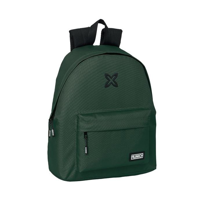 Safta Munich Basicos Mochila - Asa de Mano - 33x42x15cm - Color Verde