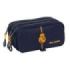 Safta Real Madrid 2ª Equipacion 24/25 Estuche Portatodo - 3 Compartimentos - 21.5x10x8cm - Color Azul Marino