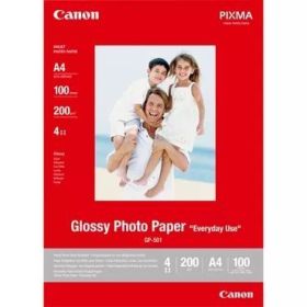 Canon GP-501 Papel Fotografico A4 Brillo 200gr 100 Hojas