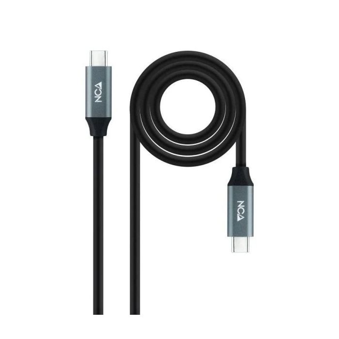 Nanocable Cable USB 3.2 Gen2x2 100W 4K/60Hz USB-C M/M - Longitud 3m - Color Negro