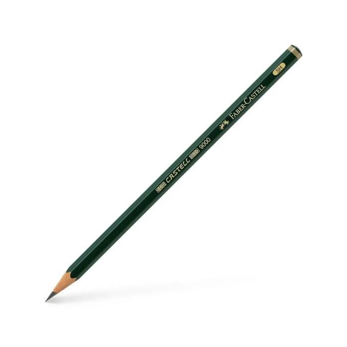 Faber-Castell Castell 9000 Lapiz de Grafito 5H - Mina Resistente a la Rotura - Ecologico