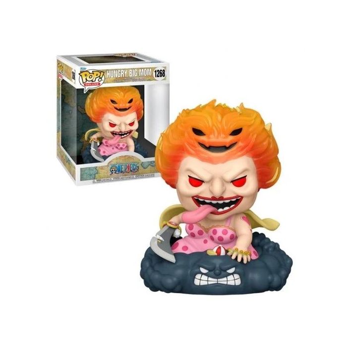 Funko Pop Deluxe Animacion One Piece Hungry Big Mom - Figura de Vinilo - Altura 15cm aprox.