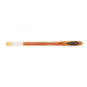 Uni-ball Signo UM-120 Boligrafo de Tinta Gel - Punta de Bola 0.7mm - Tinta Resistente al Agua y Luz - Color Naranja