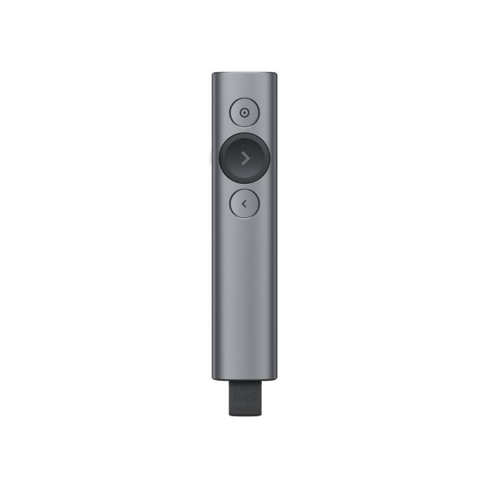 Logitech Spotlight Presentador Inalambrico - Radio de Accion 30m - Carga Rapida