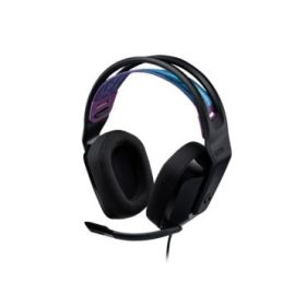 Logitech G335 Auriculares Gaming con Microfono - Adaptador USB-C - Multiplataforma - Altavoces Dinamicos - Jack 3.5mm - Color Negro
