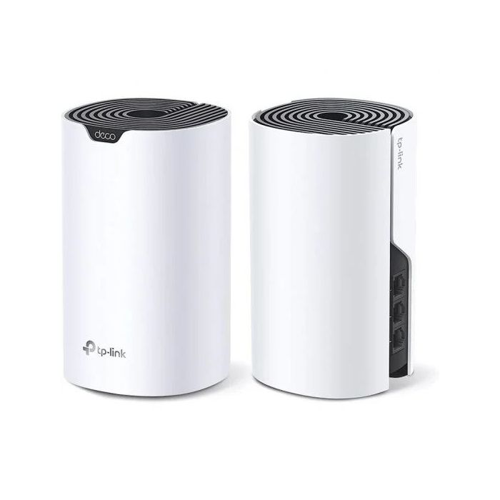 TP-Link Deco S7 Sistema WiFi 6 Mesh Inteligente Doble Banda AC1900 - 2 Unidades Deco - 3 Puertos Ethernet LAN (RJ-45) - Tecnologia MU-MIMO