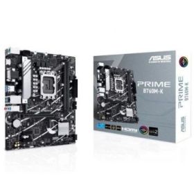 Asus Prime B760M-K Placa Base Intel 1700 - HDMI, VGA, PCIe 4.0, M2, 4x Sata III, USB 2.0, 3.2, RJ-45