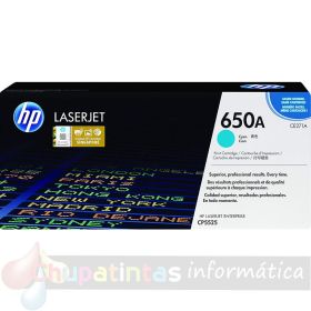 HP CE271A Cian Cartucho de Tóner Original - 650A
