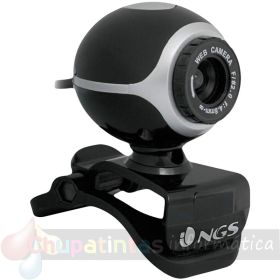 NGS XpressCam 300 Webcam 8MP - Micrófono Integrado - USB, Jack 3.5mm-1