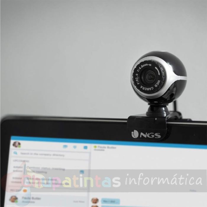 NGS XpressCam 300 Webcam 8MP - Micrófono Integrado - USB, Jack 3.5mm-3