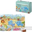 Dohe Puzzle Infantil de 36 Piezas - Tematica Animales - Fabricado en Doble Capa de Carton - Capa Intermedia de Contrachapado - Estimula la Imaginacion