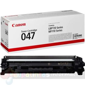 Canon 047 Negro Cartucho de Toner Original - 2164C002