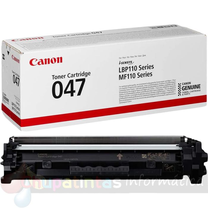 Canon 047 Negro Cartucho de Toner Original - 2164C002