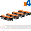 Canon 047 Negro Pack de 4 Cartuchos de Toner Genericos - Reemplaza 2164C002