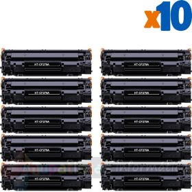 HP CF279A Negro Pack de 10 Cartuchos de Tóner Genéricos