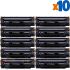HP CF279A XL Negro Pack de 10 Cartuchos de Tóner Genéricos