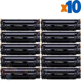HP CF279A XL Negro Pack de 10 Cartuchos de Tóner Genéricos