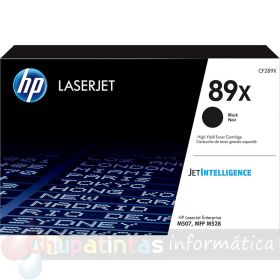 HP CF289X Negro Cartucho de Tóner Original - 89X