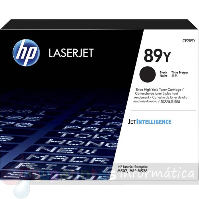 HP CF289Y Negro Cartucho de Tóner Original - 89Y
