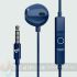 Energy Sistem Auriculares de Botón -  Micrófono -  Jack 3.5 mm - Cable 120cm - Color Azul-4