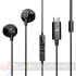 Energy Sistem Auriculares de Botón - Micrófono - Control de Reproducción - USB c - Cable 120cm - Color Negro-1