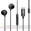 Energy Sistem Auriculares de Boton - Sonido HD - Conexion Tipo C - Microfono Integrado - Control de Reproduccion - Cable 120 cm - Packaging Reciclado - Color Negro