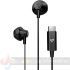 Energy Sistem Auriculares de Botón - Micrófono - Control de Reproducción - USB c - Cable 120cm - Color Negro-2