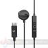 Energy Sistem Auriculares de Botón - Micrófono - Control de Reproducción - USB c - Cable 120cm - Color Negro-3