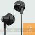Energy Sistem Auriculares de Botón - Micrófono - Control de Reproducción - USB c - Cable 120cm - Color Negro-5