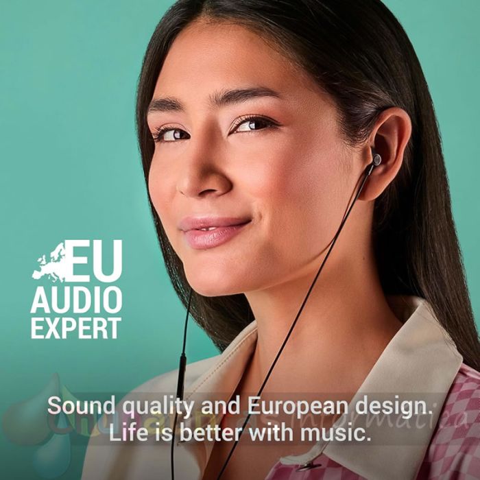 Energy Sistem Auriculares de Botón - Micrófono - Control de Reproducción - USB c - Cable 120cm - Color Negro-9