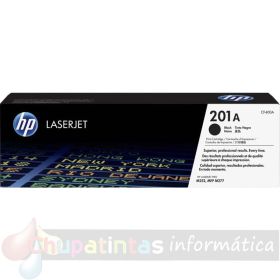 HP CF400A Negro Cartucho de Tóner Original - 201A