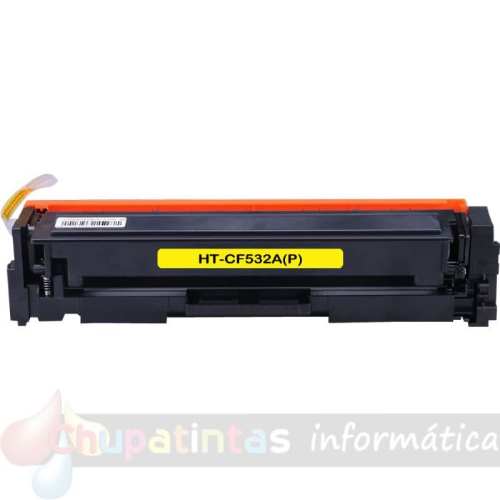 HP CF532A Amarillo Cartucho de Tóner Genérico - Reemplaza 205A-1