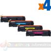 HP 205A XL Pack de 4 Cartuchos de Toner Genericos: CF530A+CF531A+CF532A+CF533A